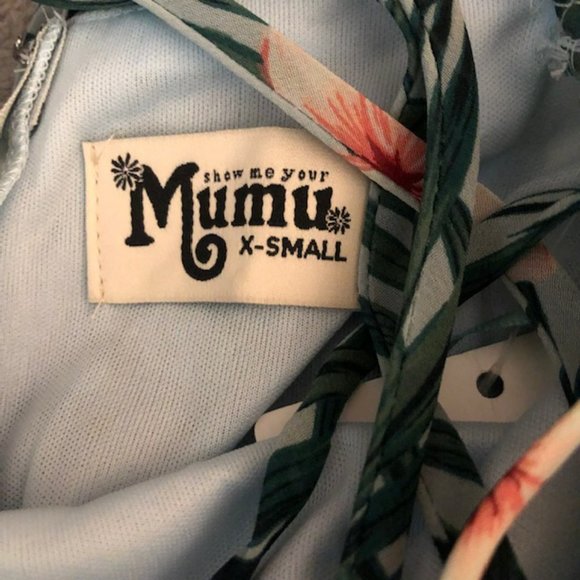 SHOW ME YOUR MUMU GODSHAW GODDESS GOWN SIZE XSMALL - Picture 4 of 10